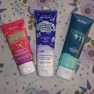 Perfectly Posh Moisturizer, Face Wash And Face Mask